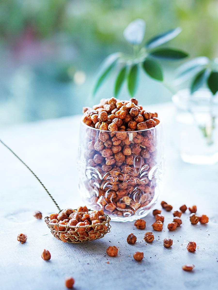 Roasted Chickpeas in a cup