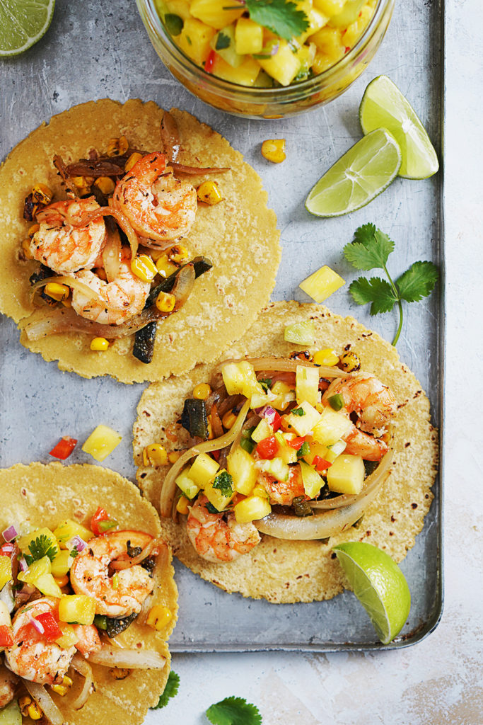 Tacos De Camaron (Shrimp Tacos) | Mexican Recipes by
