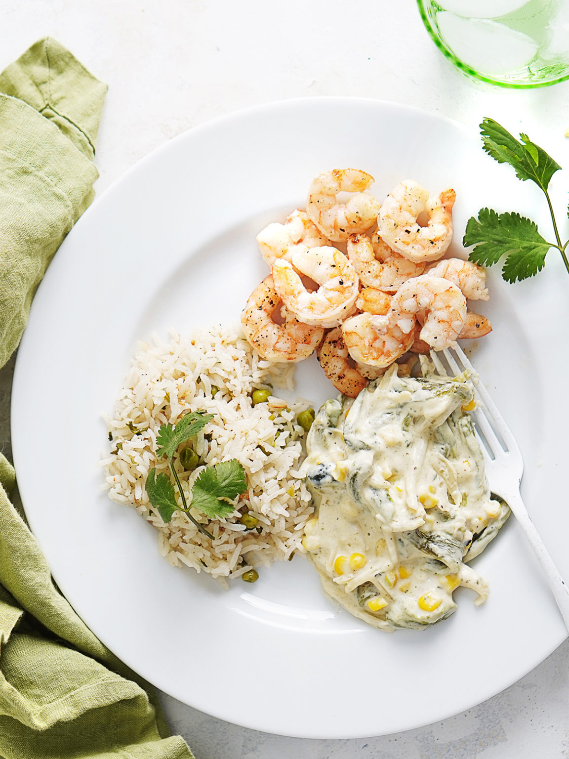 Rajas Con Crema (Roasted Poblano Peppers with Cream)