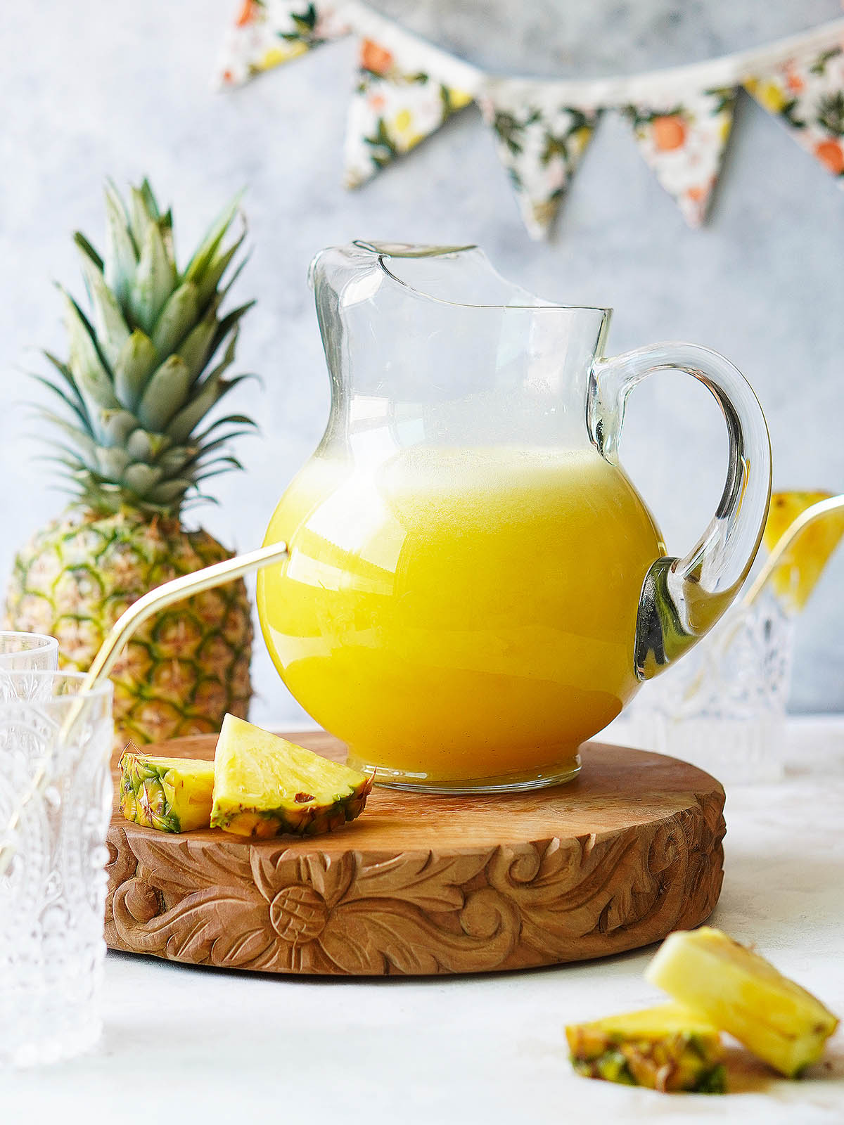 Agua De Piña (Pineapple Water) | Muy Delish Mexican Recipes