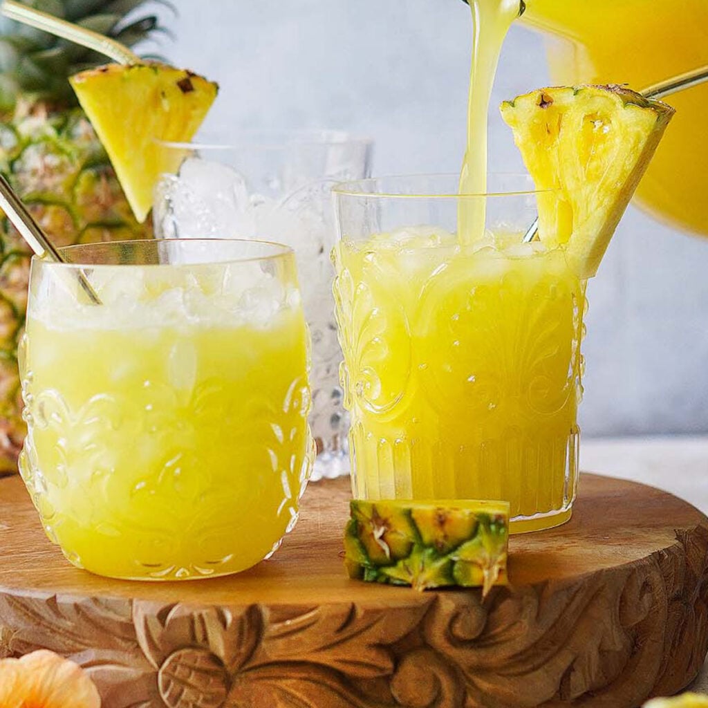 Agua De Piña (Pineapple Water) Muy Delish Mexican Recipes