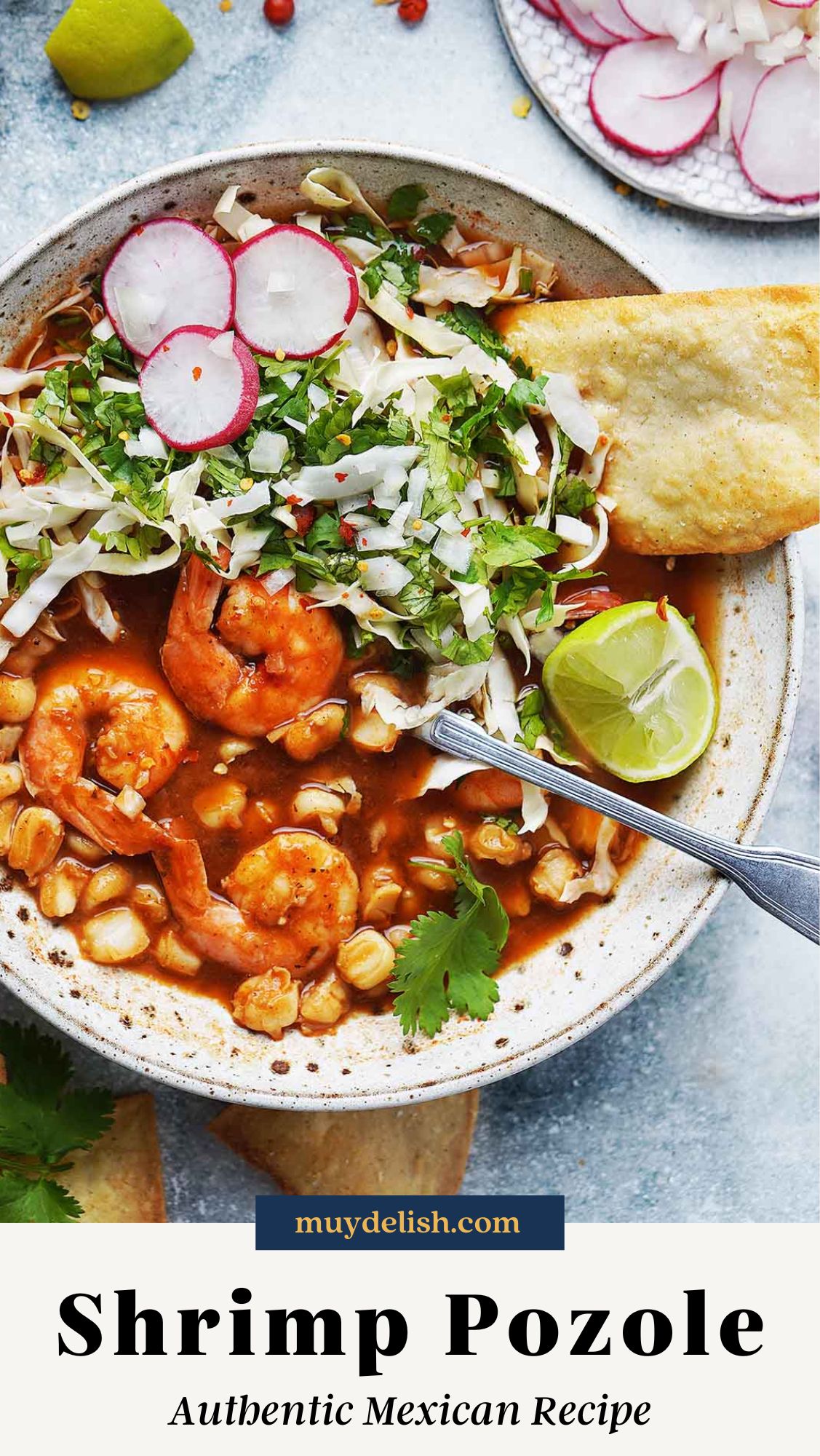 Postole Shrimp Pozole | Muy Delish