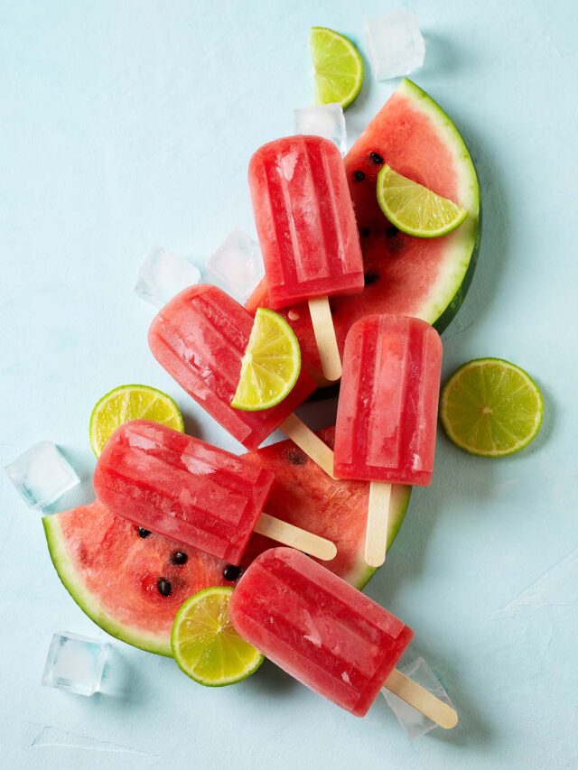 Watermelon Popsicles (Paletas de Sandia)