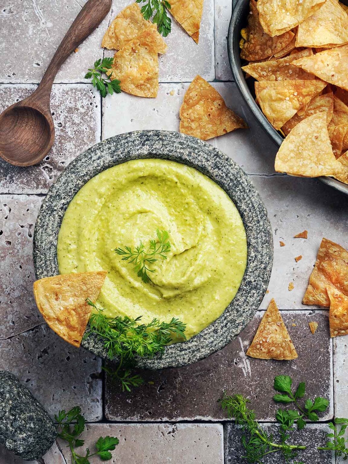Fake Guacamole (Salsa Verde Taquera) | Muy Delish