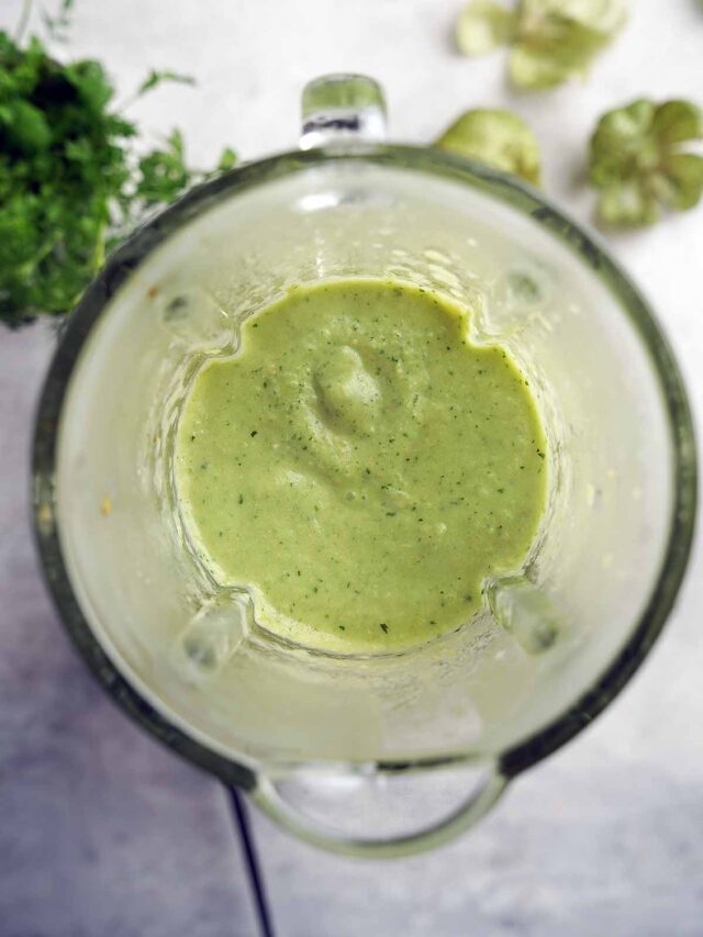Fake Guacamole (Salsa Verde Taquera) | Muy Delish